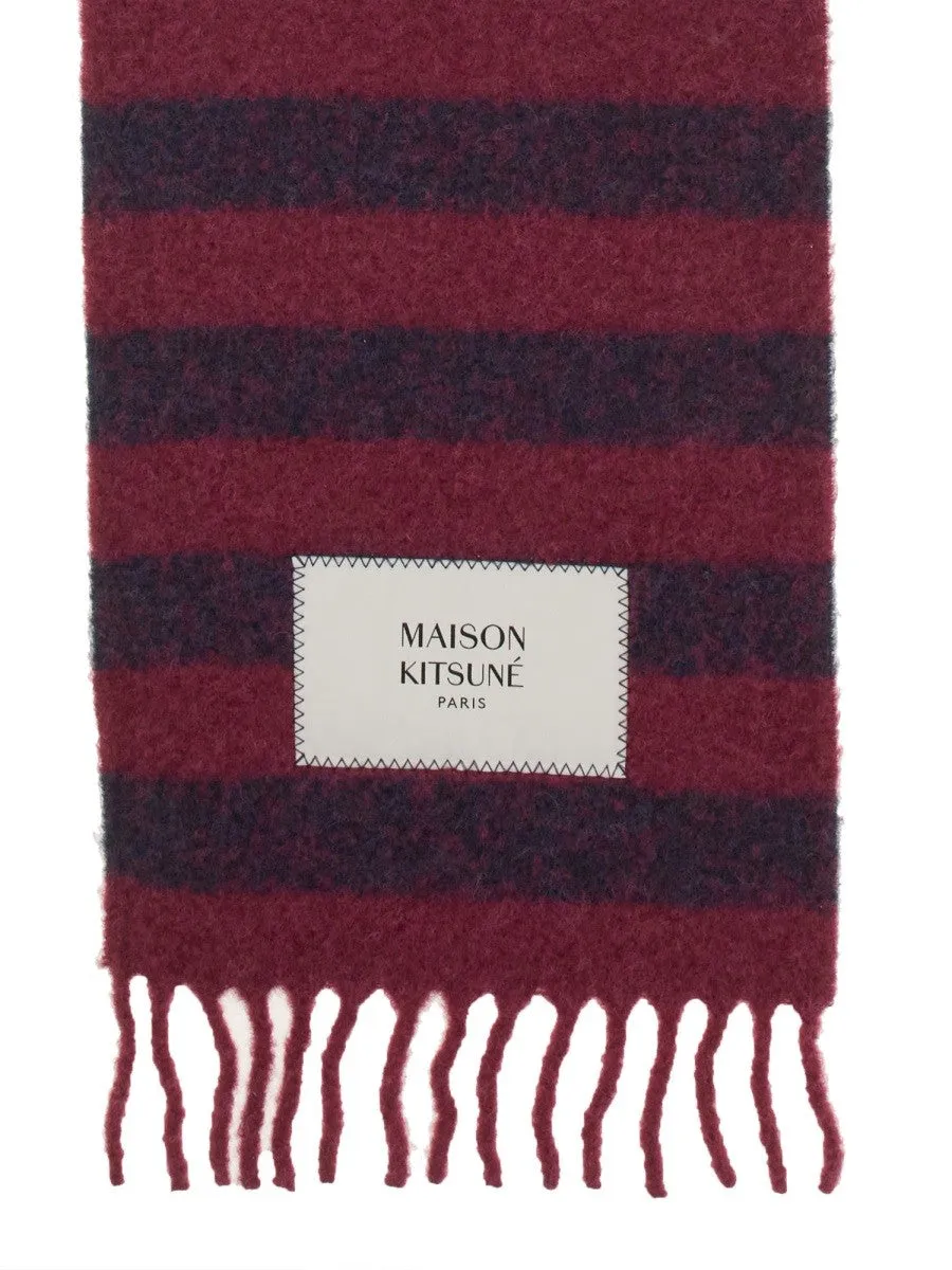 Maison Kitsune SCARF WITH LOGO sold by Siebentaschen product image thumbnail 2