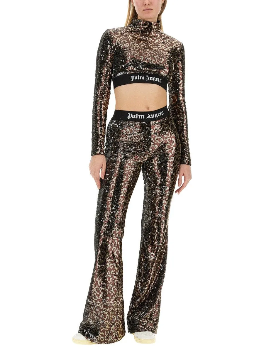 Palm Angels FLARE FIT PANTS sold by Siebentaschen product image thumbnail 2