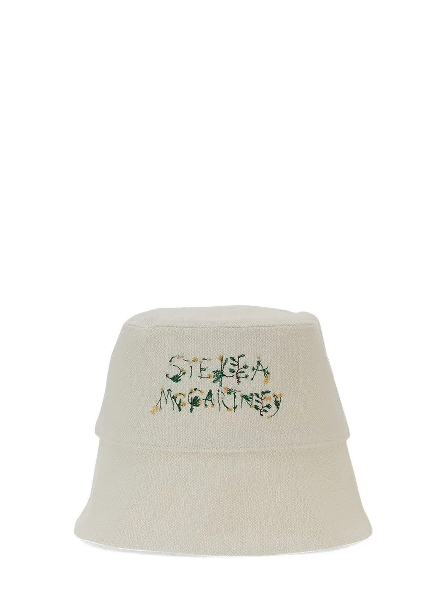 stella mccartney BUCKET HAT WITH LOGO sold by Siebentaschen