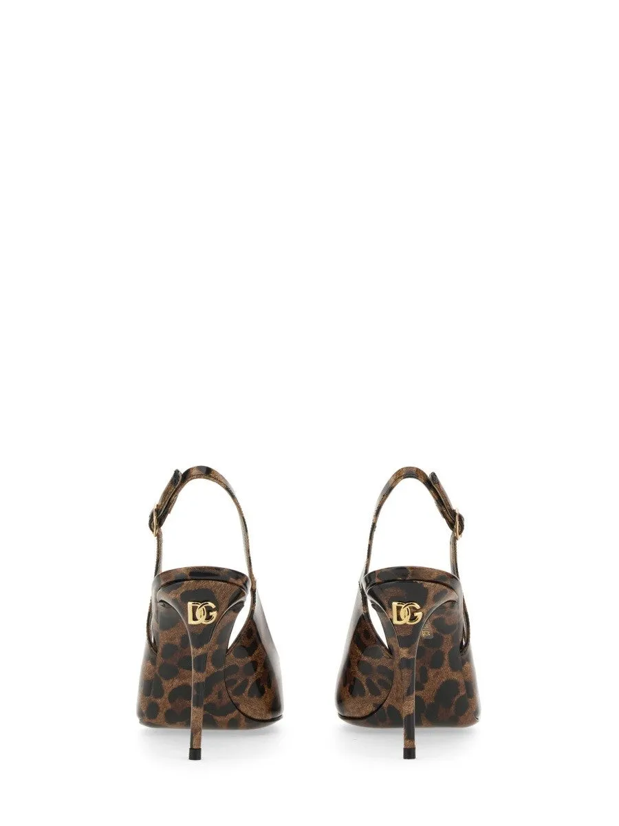 Dolce & Gabbana LEATHER SLING BACK sold by Siebentaschen product image thumbnail 3