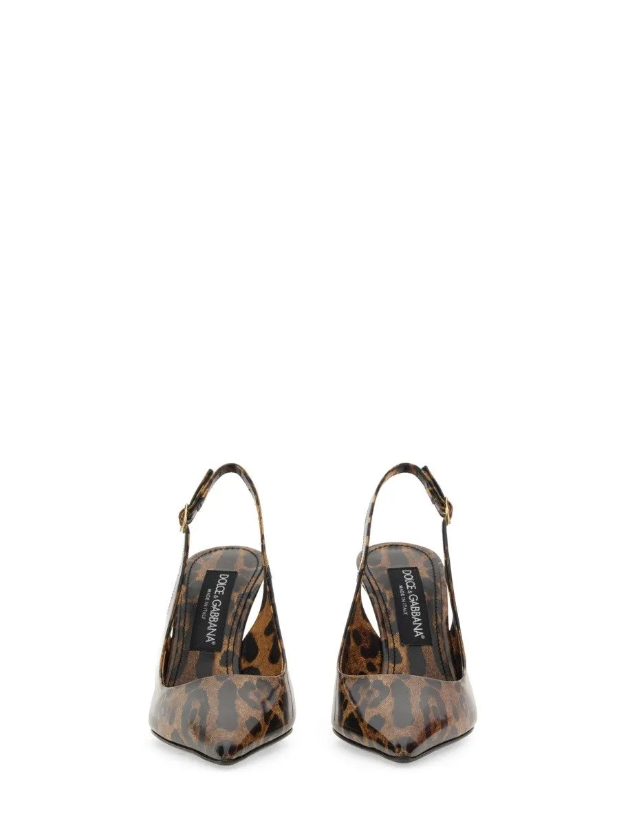 Dolce & Gabbana LEATHER SLING BACK sold by Siebentaschen product image thumbnail 4