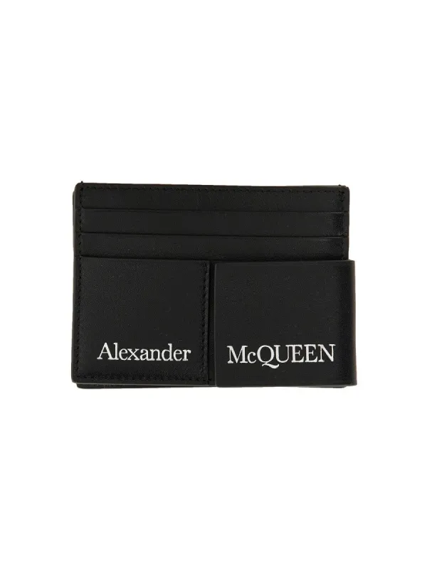 Alexander Mcqueen CARD HOLDER WITH LOGO sold by Siebentaschen