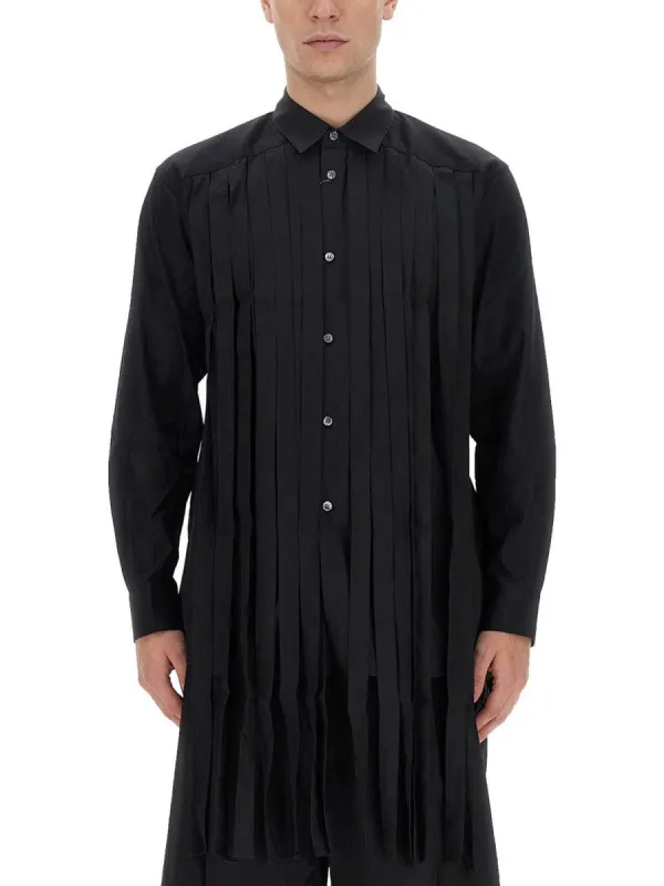 COMME DES GARCONS SHIRT FRINGED SHIRT sold by Siebentaschen
