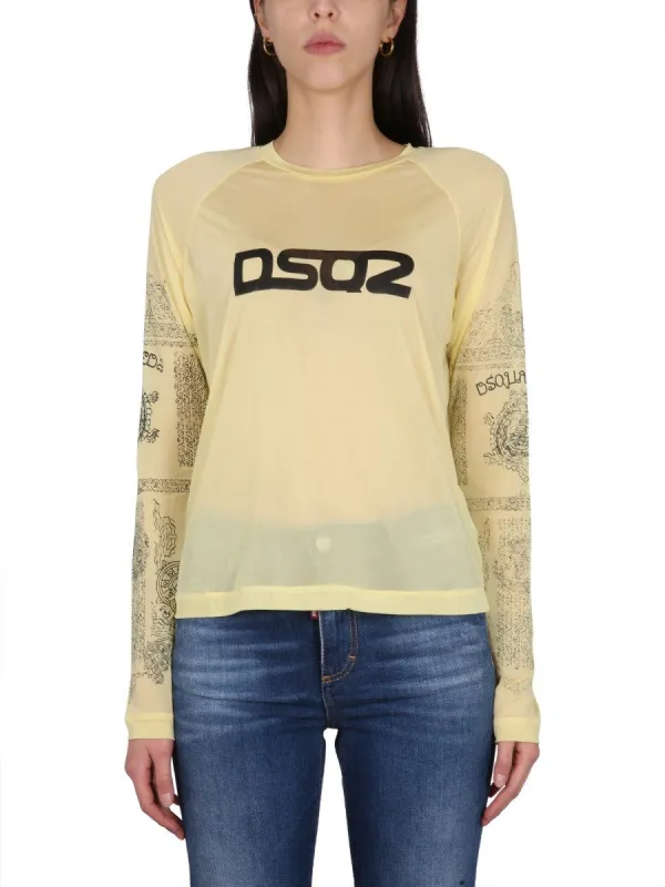 Dsquared LOGO PRINT T-SHIRT sold by Siebentaschen