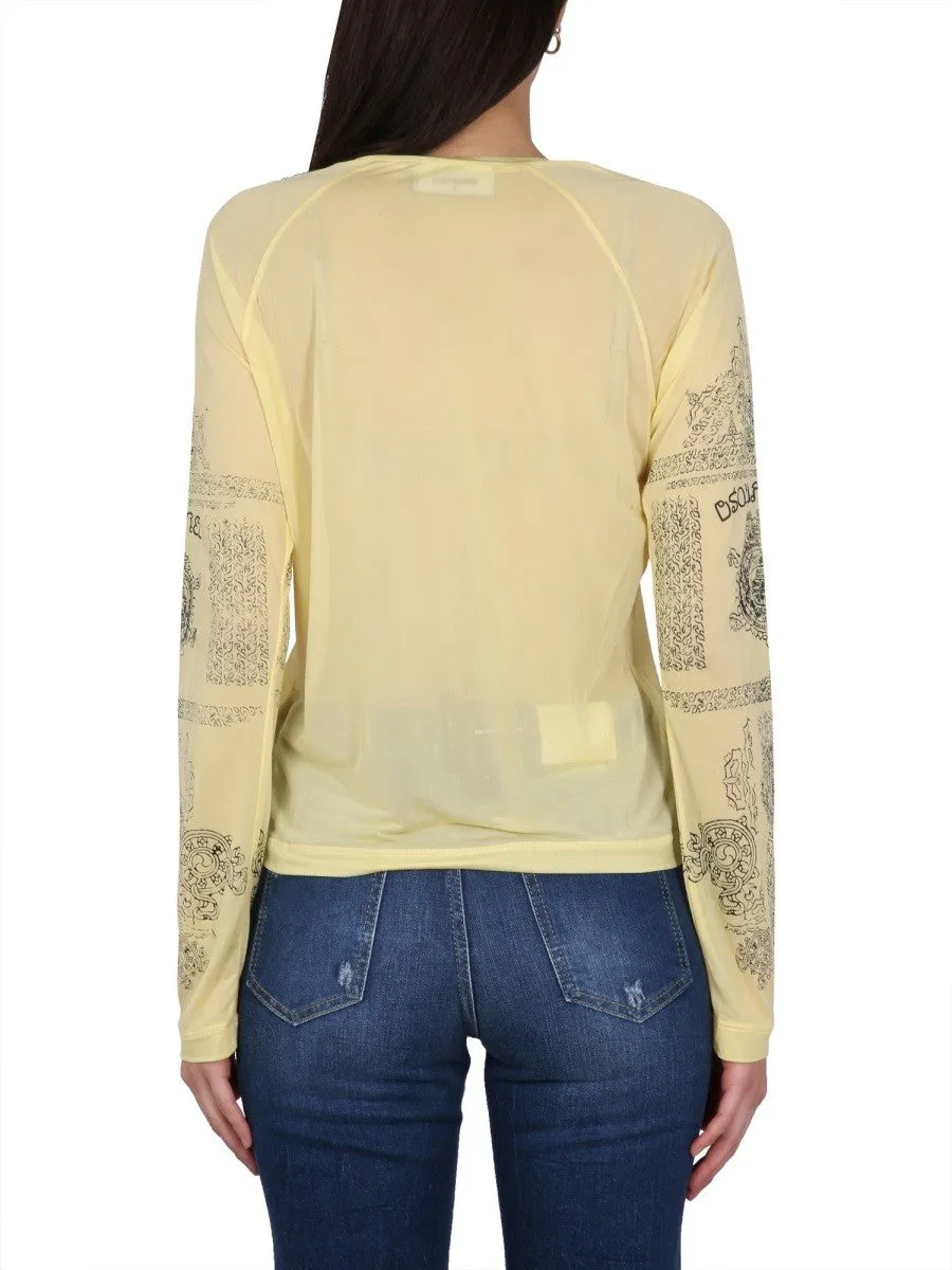 Dsquared LOGO PRINT T-SHIRT sold by Siebentaschen product image thumbnail 3
