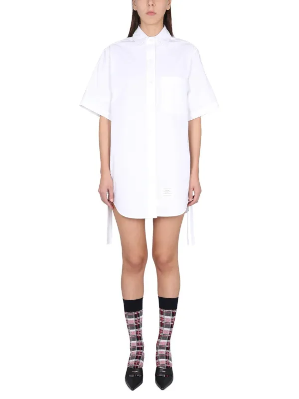 THOM BROWNE MINI CHEMISER DRESS sold by Siebentaschen