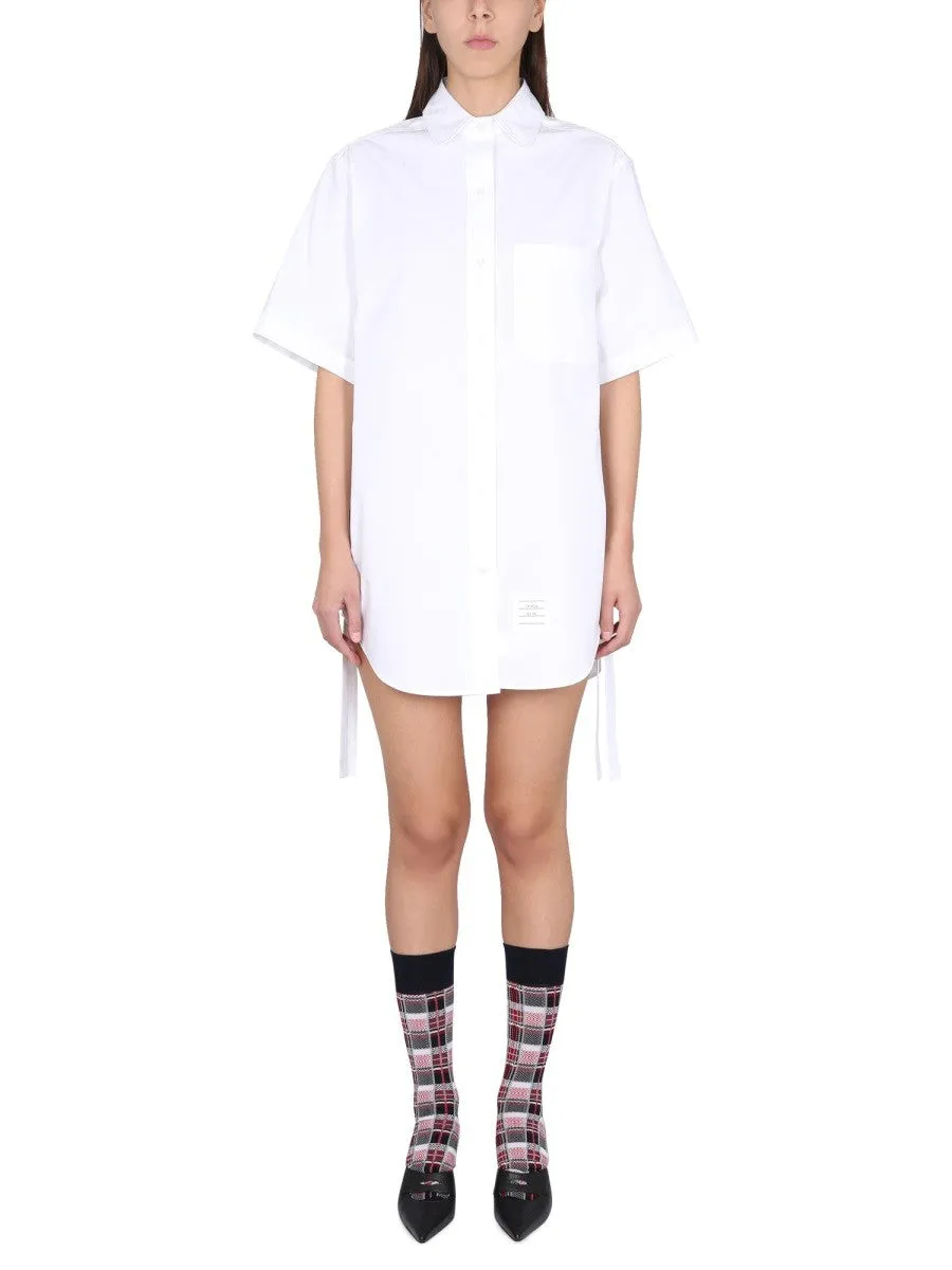 THOM BROWNE MINI CHEMISER DRESS sold by Siebentaschen