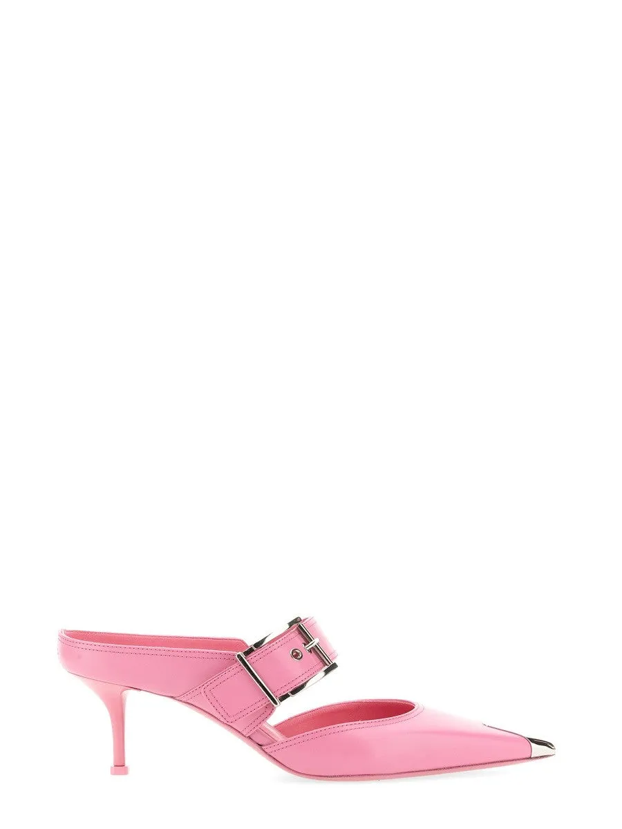 Alexander Mcqueen PUNK SANDAL WITH BUCKLE sold by Siebentaschen