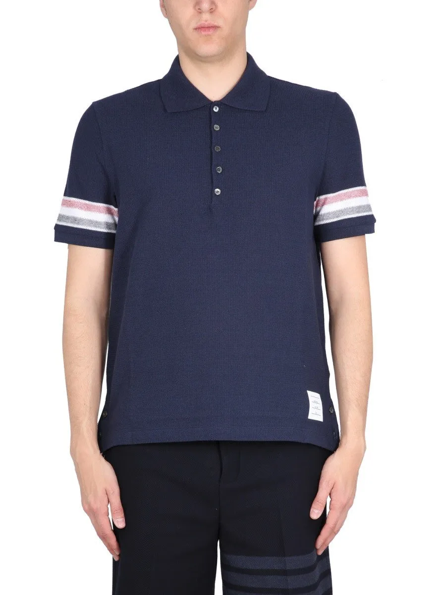 THOM BROWNE COTTON POLO sold by Siebentaschen