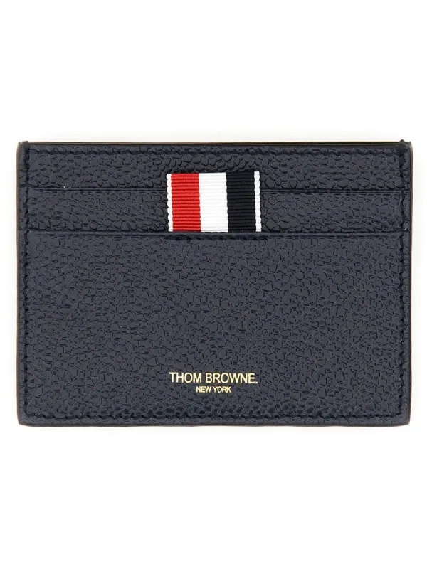 THOM BROWNE 4BAR CARD HOLDER sold by Siebentaschen