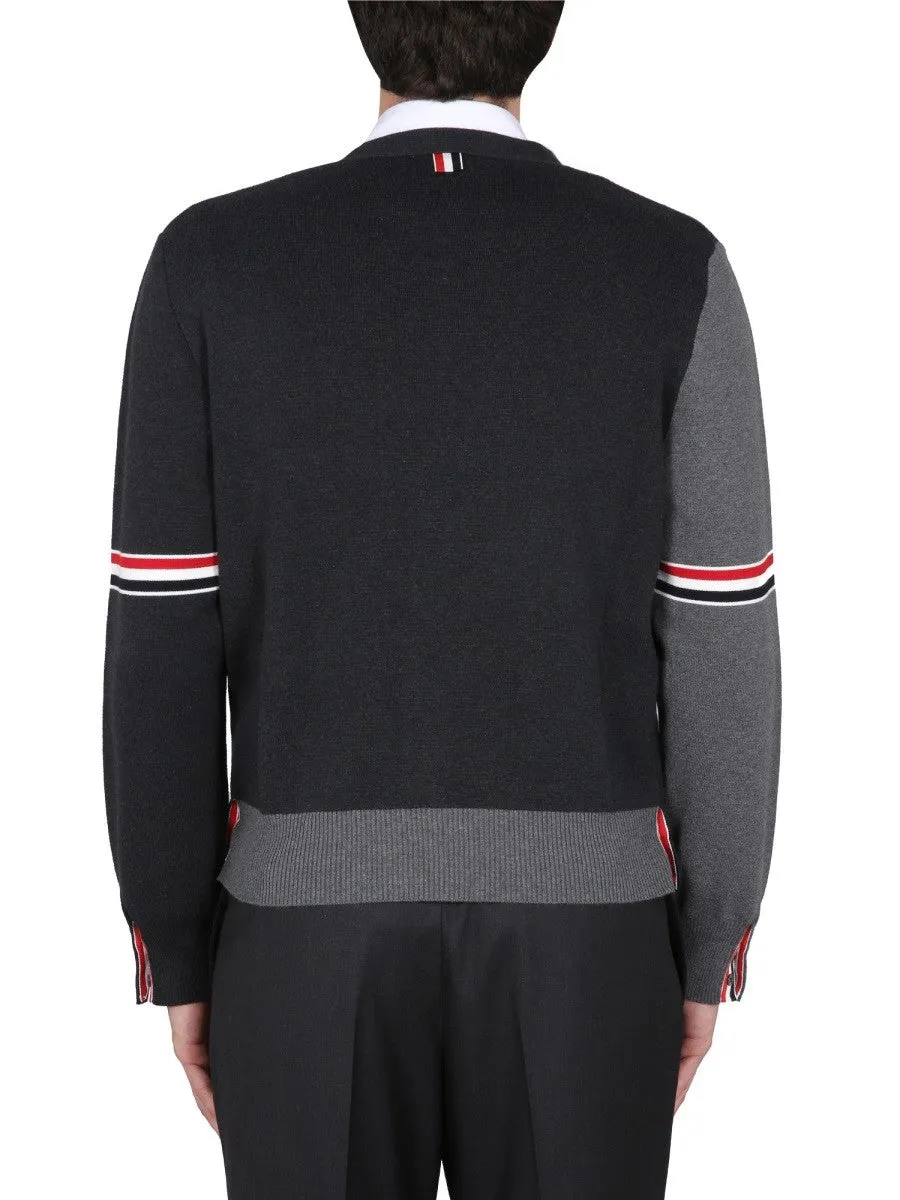 THOM BROWNE V-NECK CARDIGAN sold by Siebentaschen product image thumbnail 3