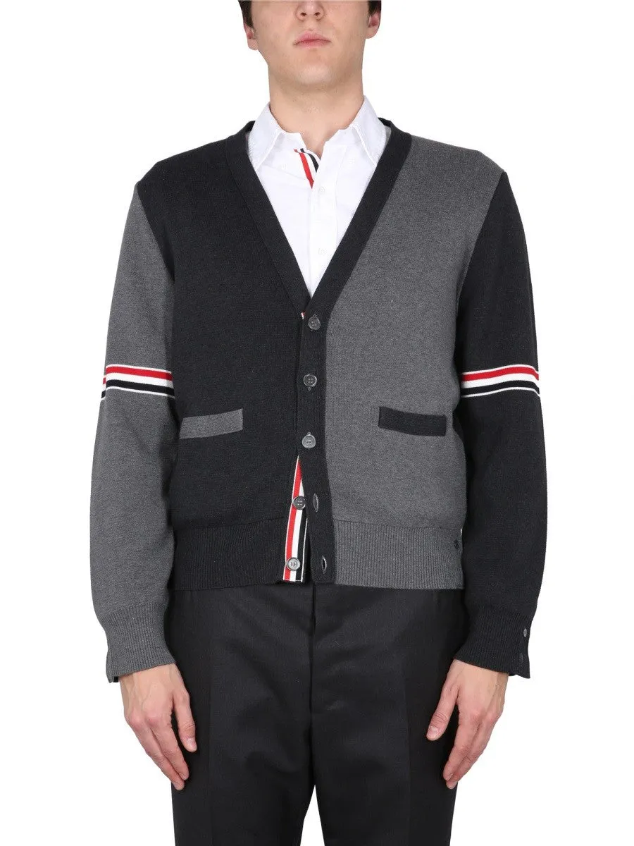 THOM BROWNE V-NECK CARDIGAN sold by Siebentaschen