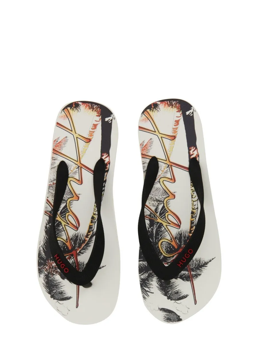 Hugo SLIDE SANDAL WITH PRINT sold by Siebentaschen product image thumbnail 2