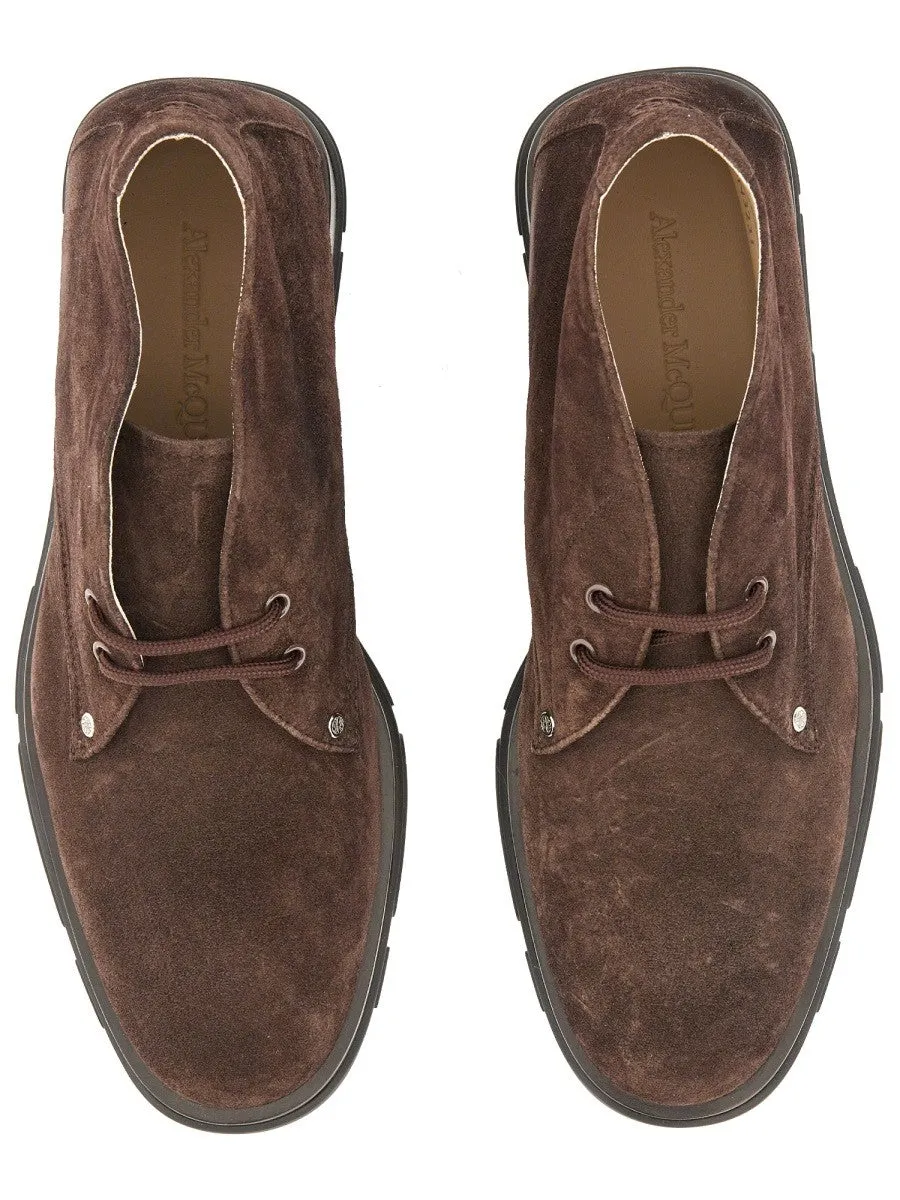 Alexander Mcqueen SUEDE BOOT sold by Siebentaschen product image thumbnail 4