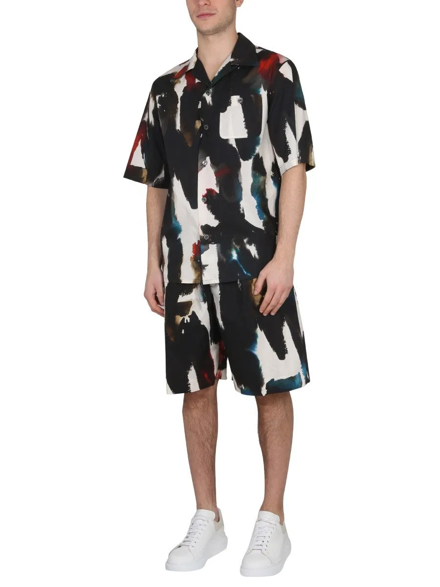 Alexander Mcqueen BERMUDA WITH LOGO PRINT sold by Siebentaschen product image thumbnail 2