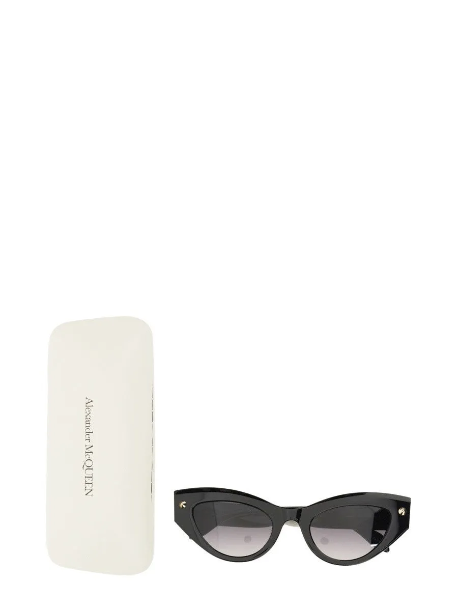 Alexander Mcqueen CAT-EYE SUNGLASSES SPIKE STUDS sold by Siebentaschen product image thumbnail 3