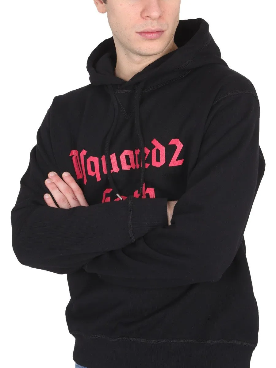 Dsquared SWEATSHIRT WITH LOGO PRINT sold by Siebentaschen product image thumbnail 4