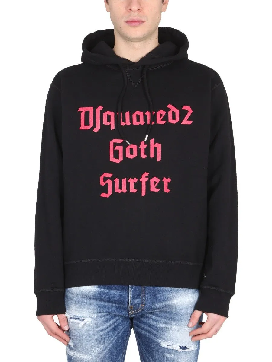 Dsquared SWEATSHIRT WITH LOGO PRINT sold by Siebentaschen