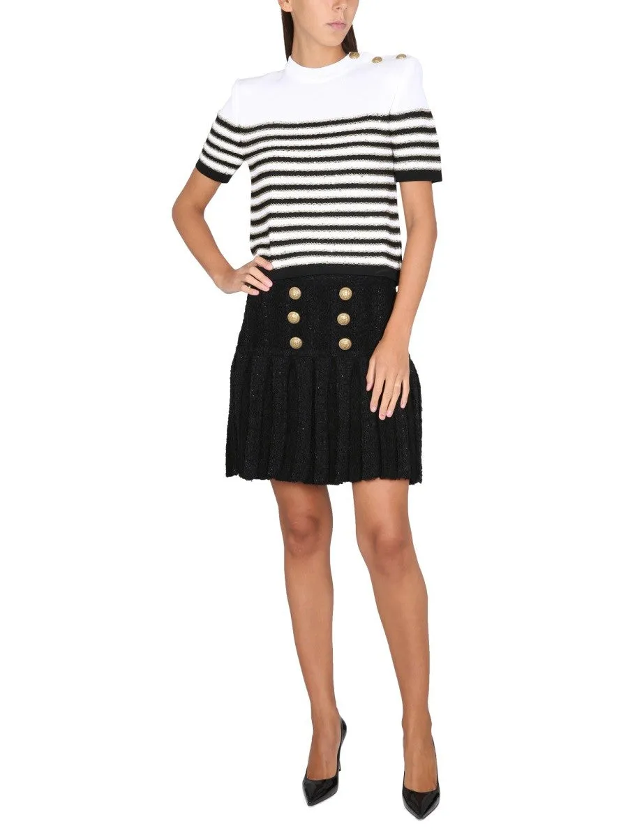 Balmain SKIRT WITH BUTTONS sold by Siebentaschen product image thumbnail 2