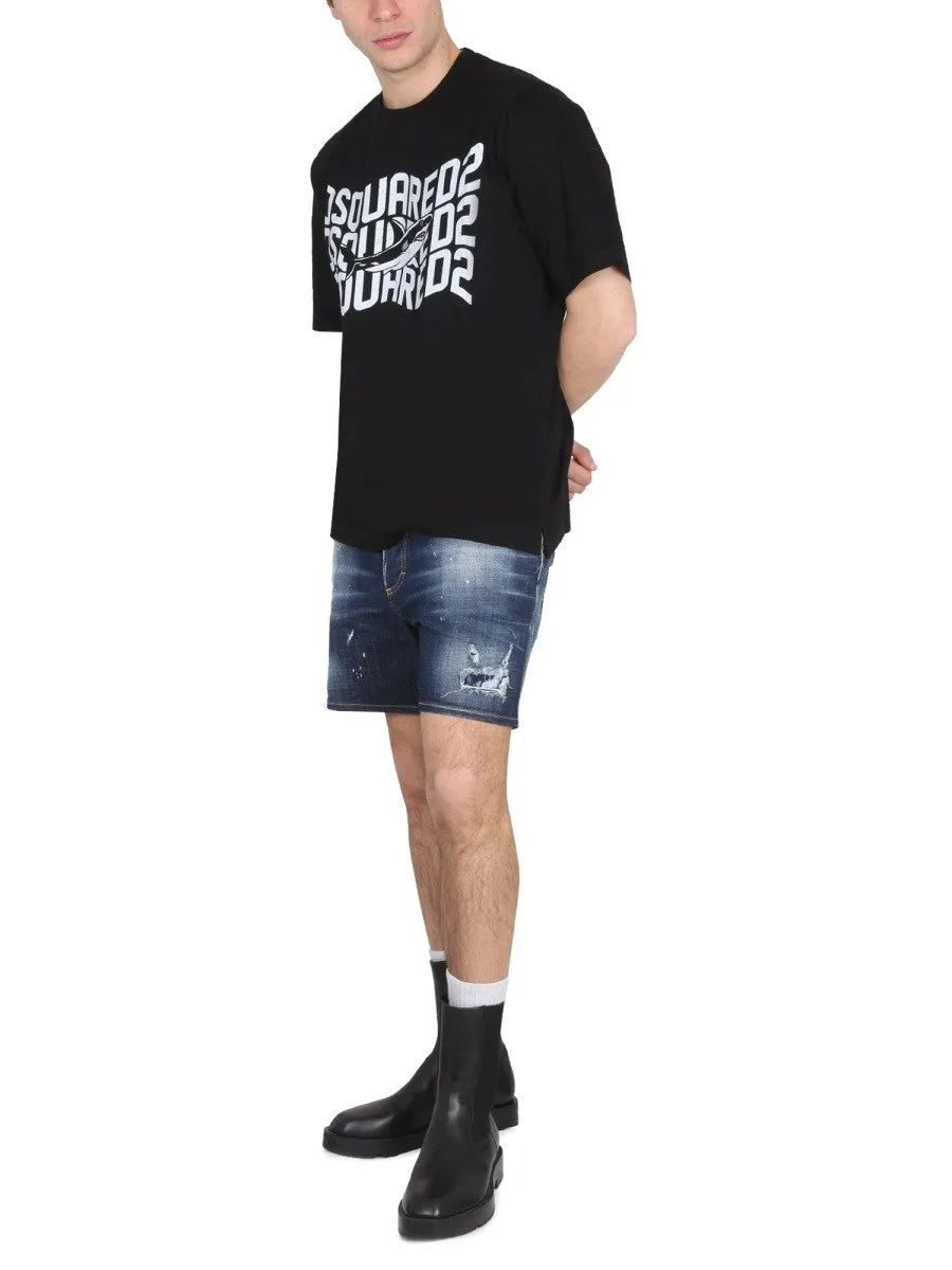 Dsquared LOGO PRINT T-SHIRT sold by Siebentaschen product image thumbnail 2