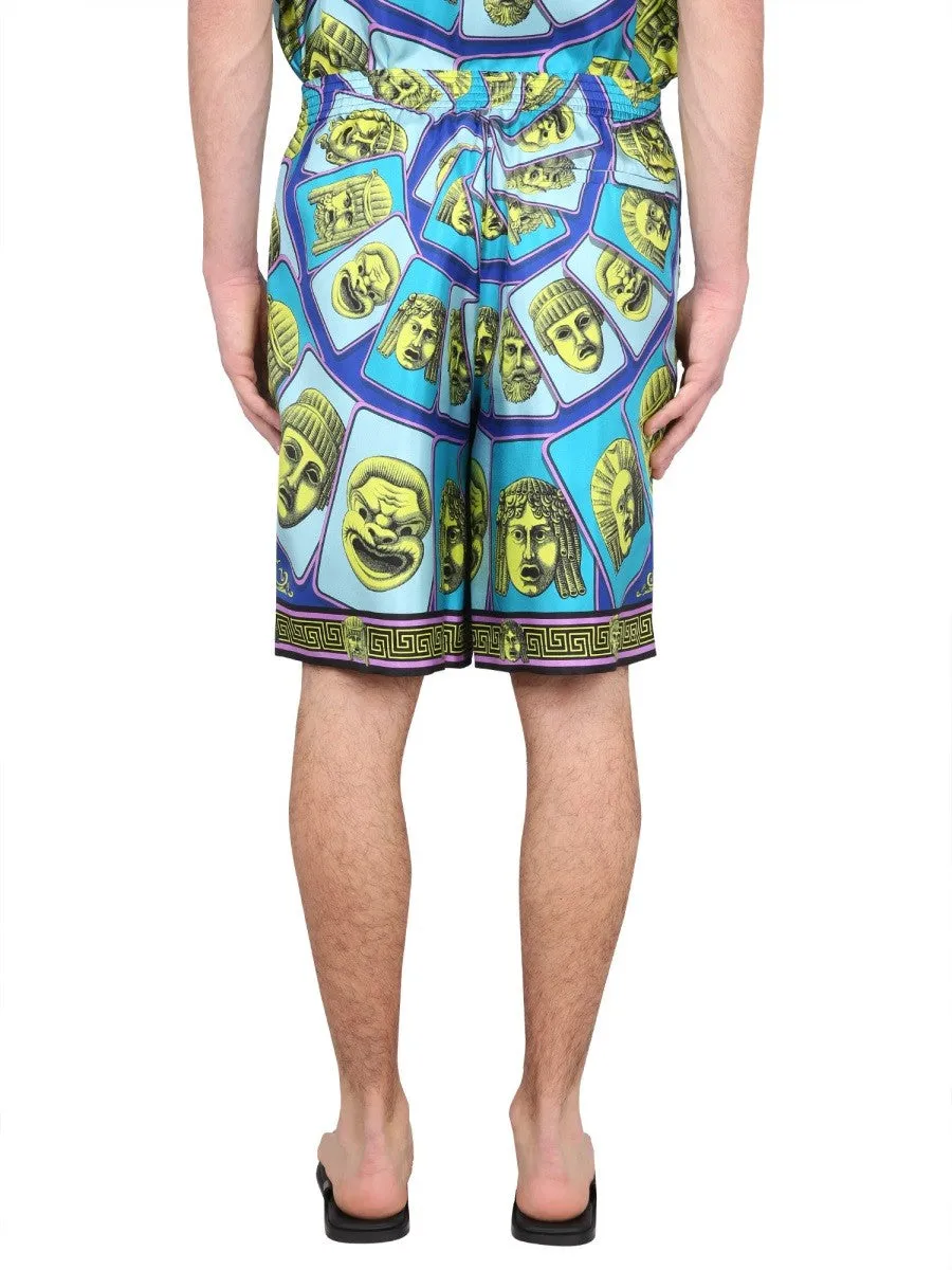 Versace SILK SHORTS THE MASKS sold by Siebentaschen product image thumbnail 4