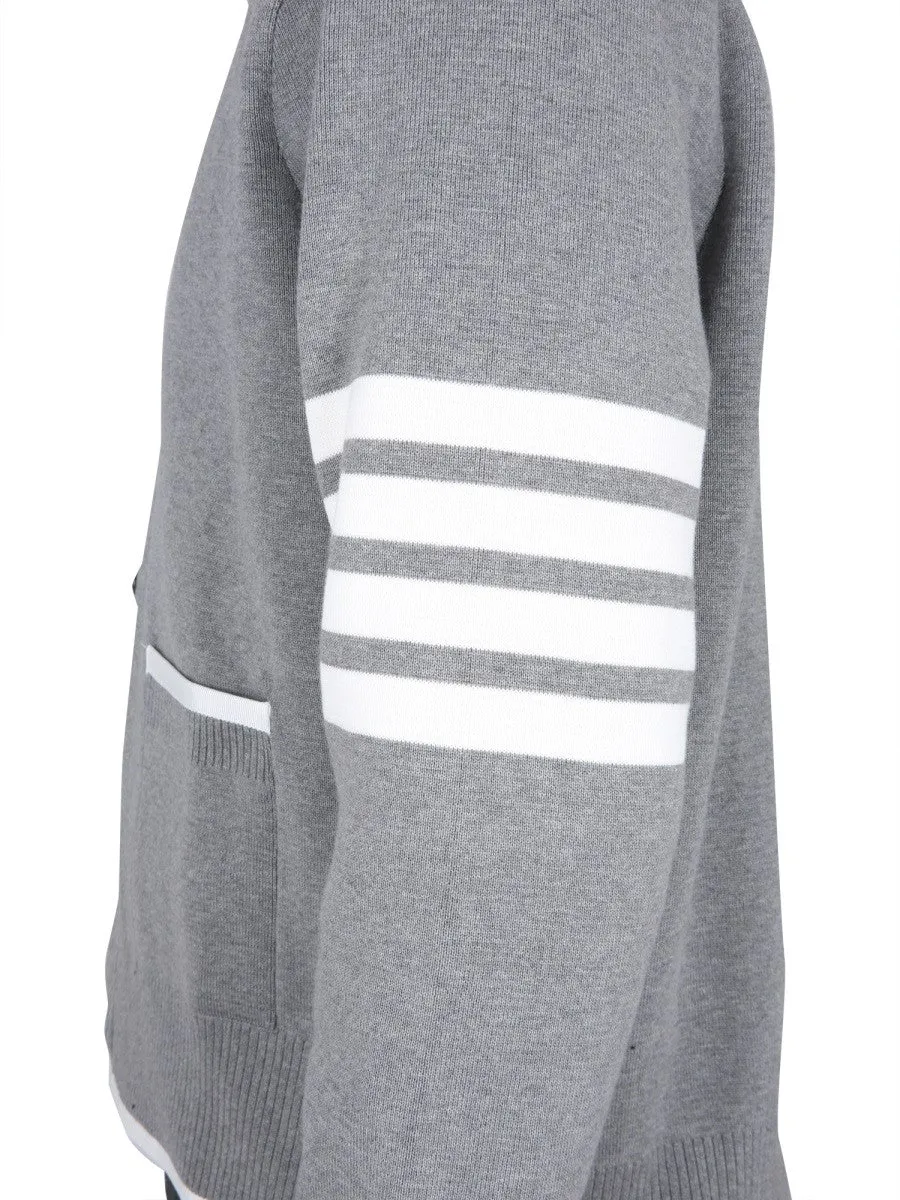 THOM BROWNE 4BAR STRIPE CARDIGAN sold by Siebentaschen product image thumbnail 4