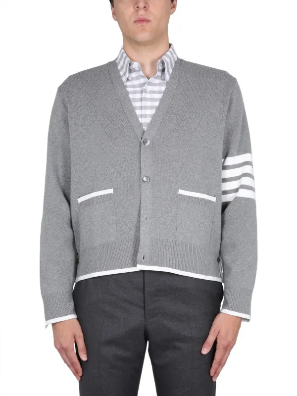 THOM BROWNE 4BAR STRIPE CARDIGAN sold by Siebentaschen