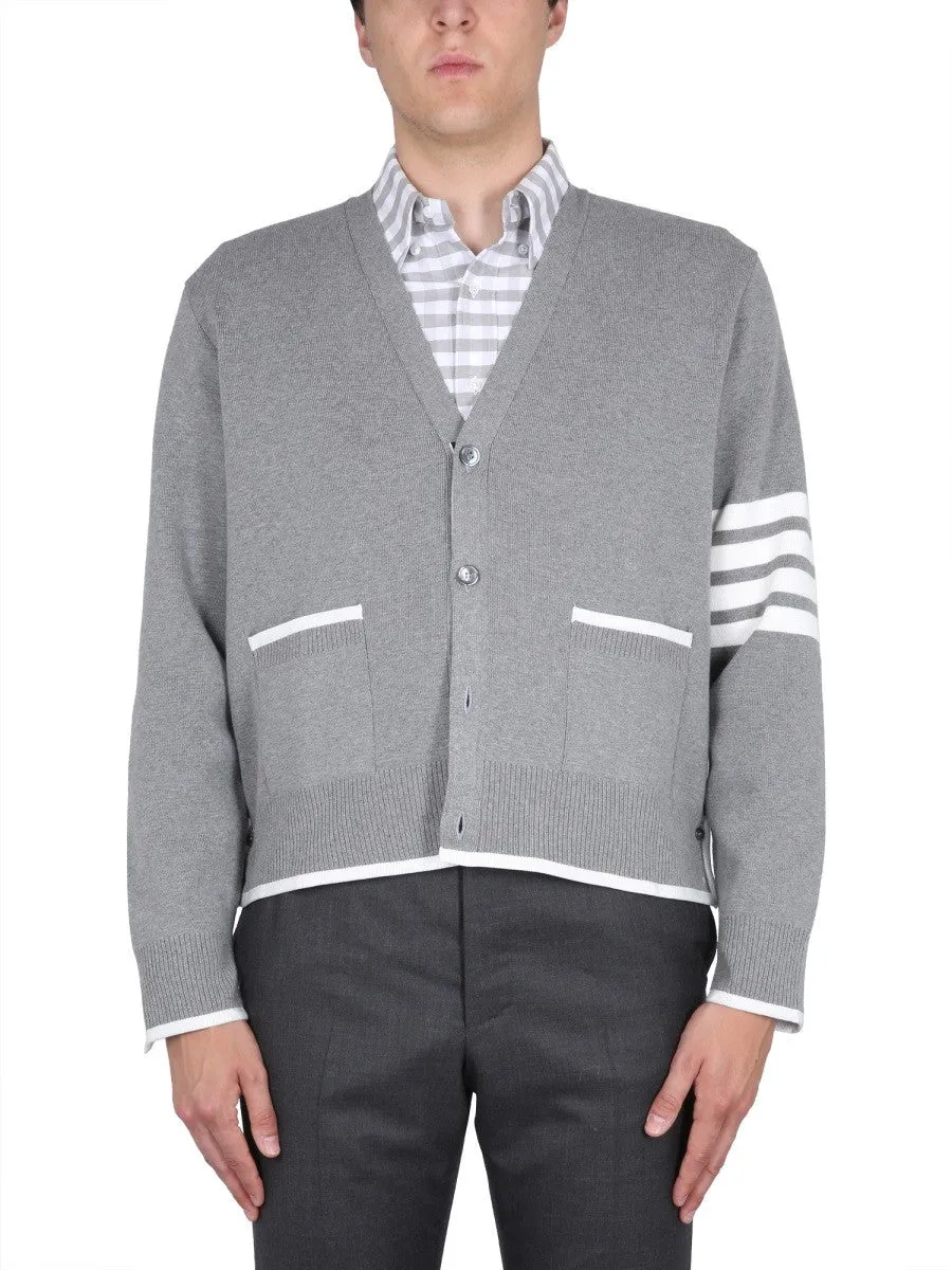 THOM BROWNE 4BAR STRIPE CARDIGAN sold by Siebentaschen