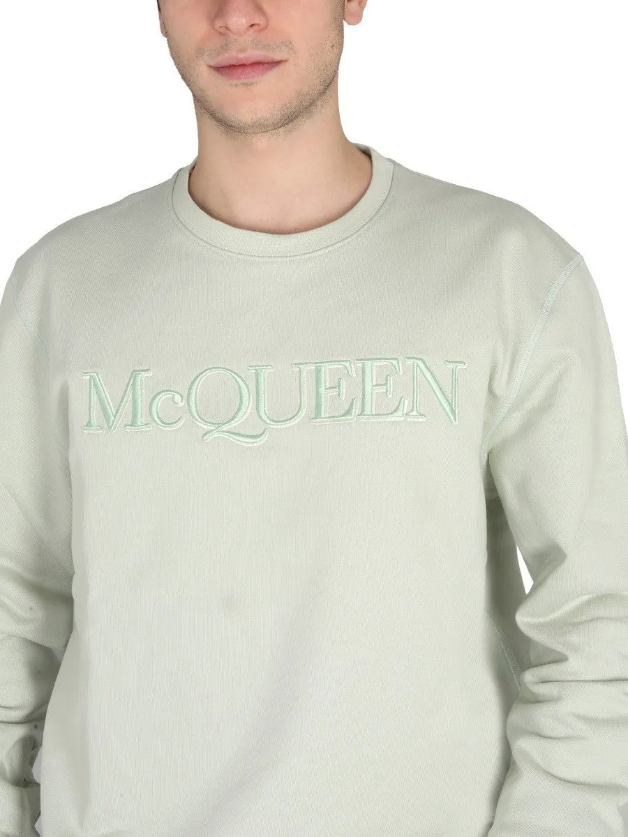 Alexander Mcqueen SWEATSHIRT WITH LOGO EMBROIDERY sold by Siebentaschen product image thumbnail 4