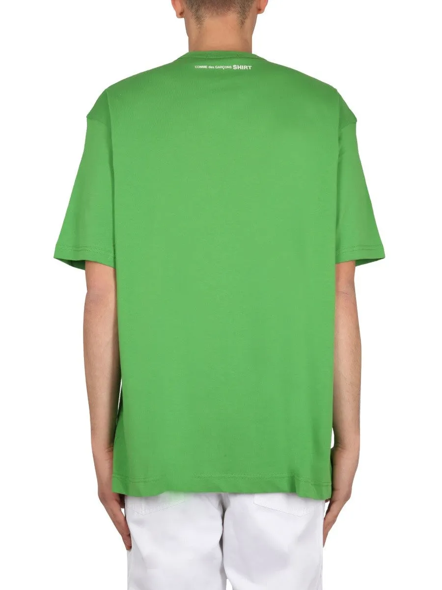COMME DES GARCONS SHIRT T-SHIRT WITH LOGO sold by Siebentaschen product image thumbnail 4