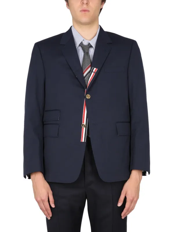 THOM BROWNE SINGLE-BREASTED JACKET sold by Siebentaschen