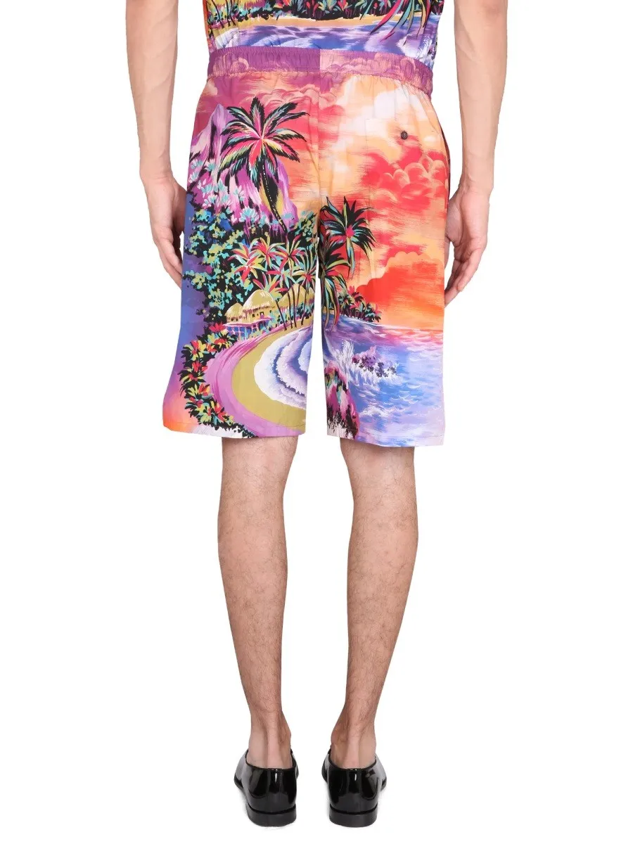 Dolce & Gabbana BERMUDA SHORTS WITH HAWAII PRINT sold by Siebentaschen product image thumbnail 4