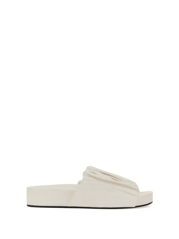 JIL SANDER LOW LEATHER SANDALS sold by Siebentaschen