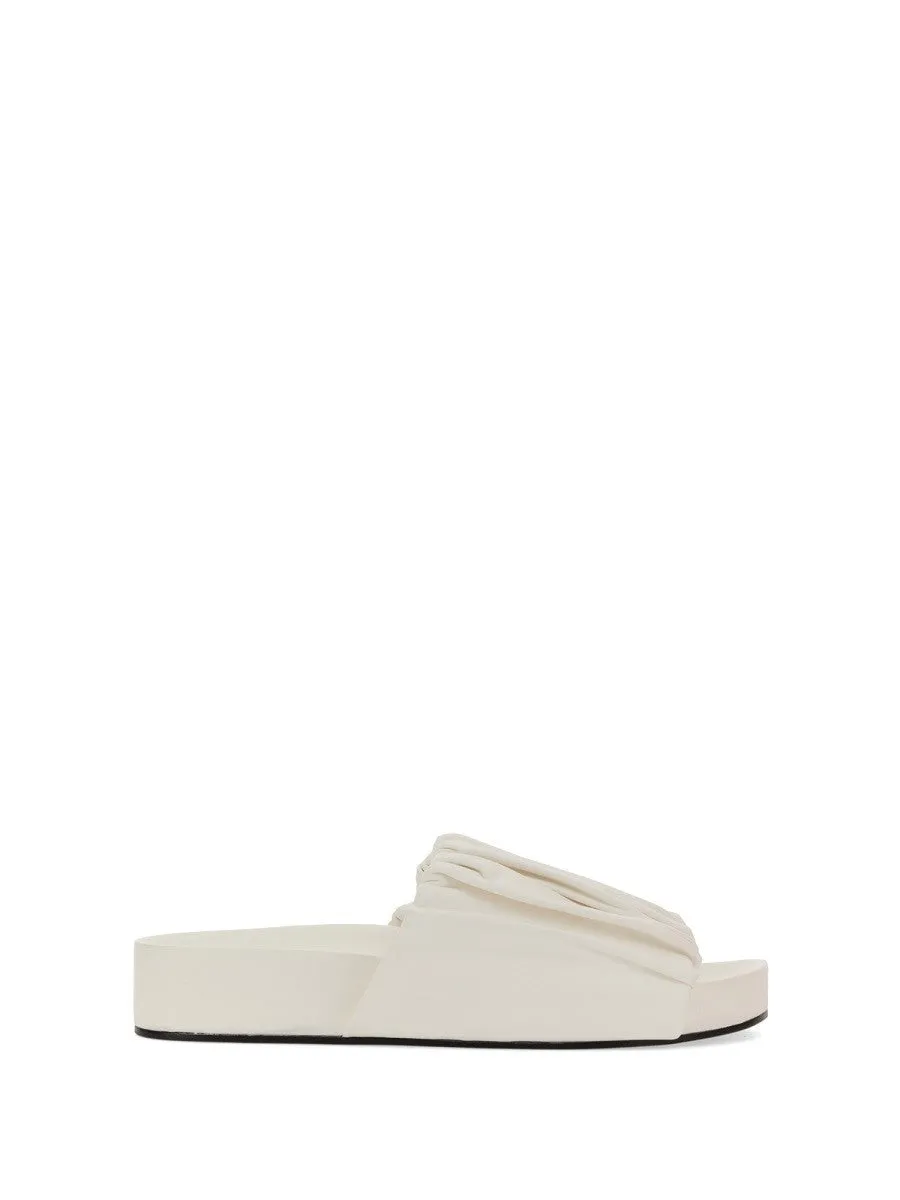 JIL SANDER LOW LEATHER SANDALS sold by Siebentaschen