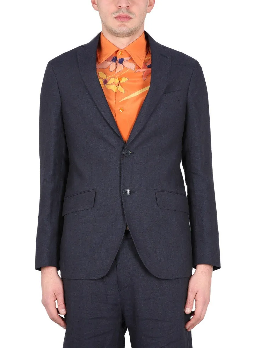 Etro SINGLE-BREASTED JACKET sold by Siebentaschen
