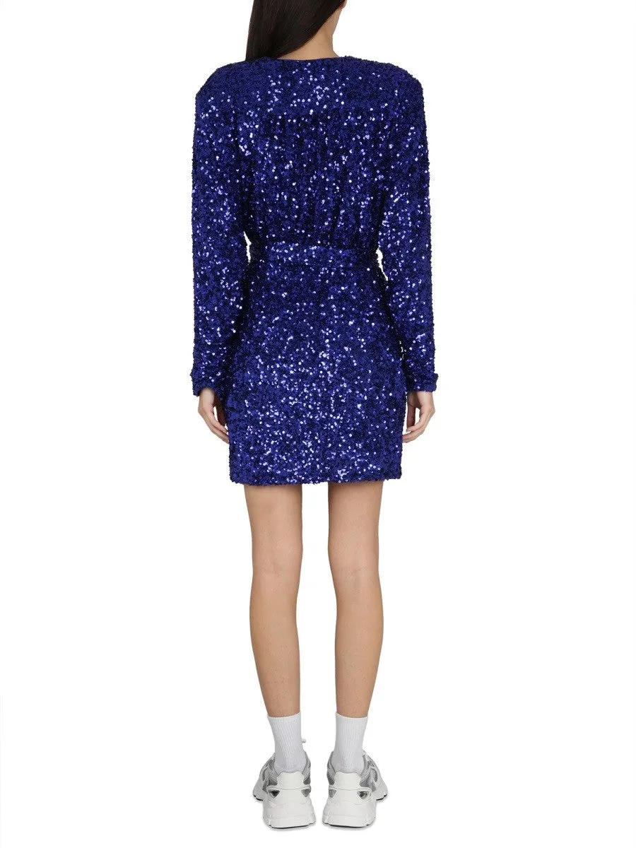 ROTATE BIRGER CHRISTENSEN SEQUINED DRESS sold by Siebentaschen product image thumbnail 3