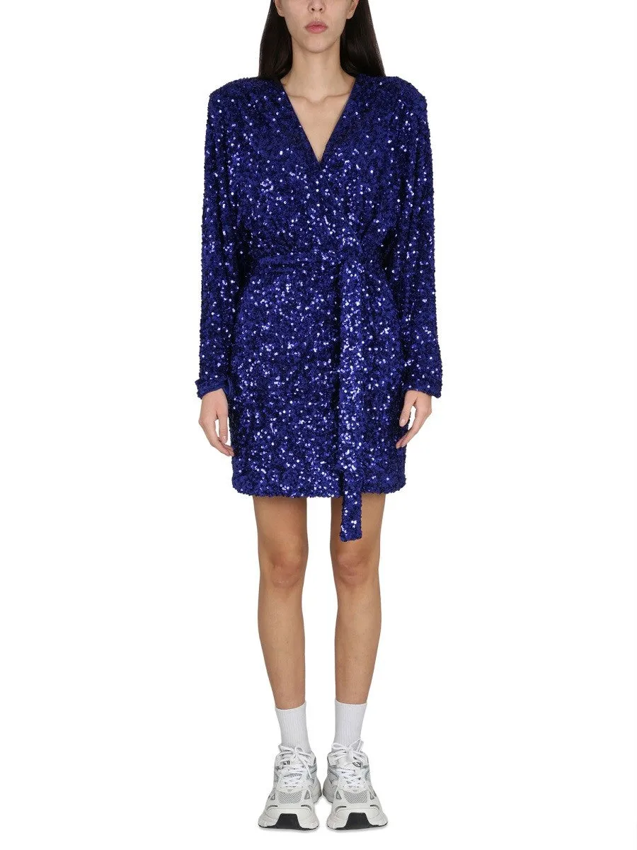 ROTATE BIRGER CHRISTENSEN SEQUINED DRESS sold by Siebentaschen