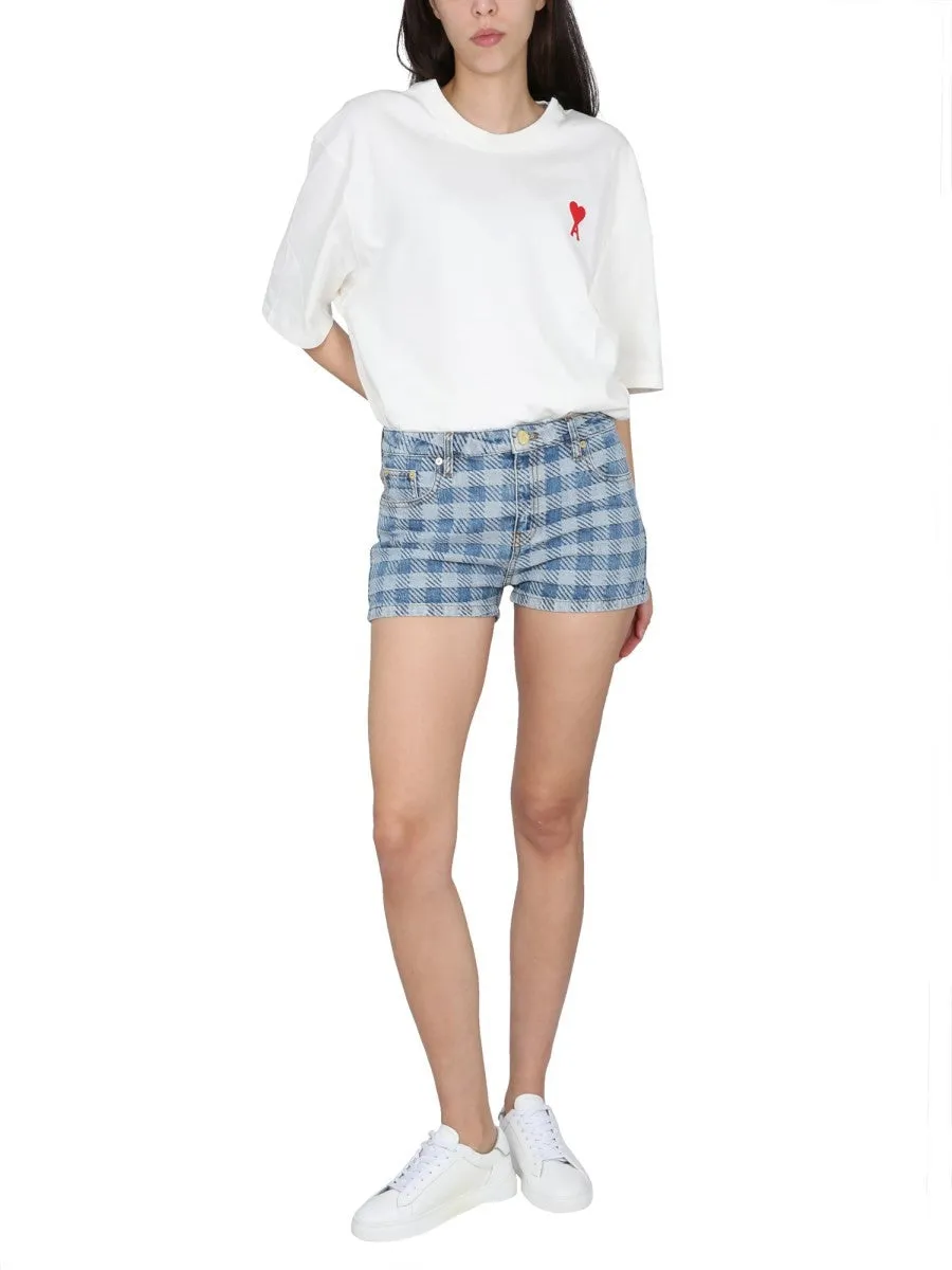 AMI PARIS DENIM SHORTS sold by Siebentaschen product image thumbnail 2