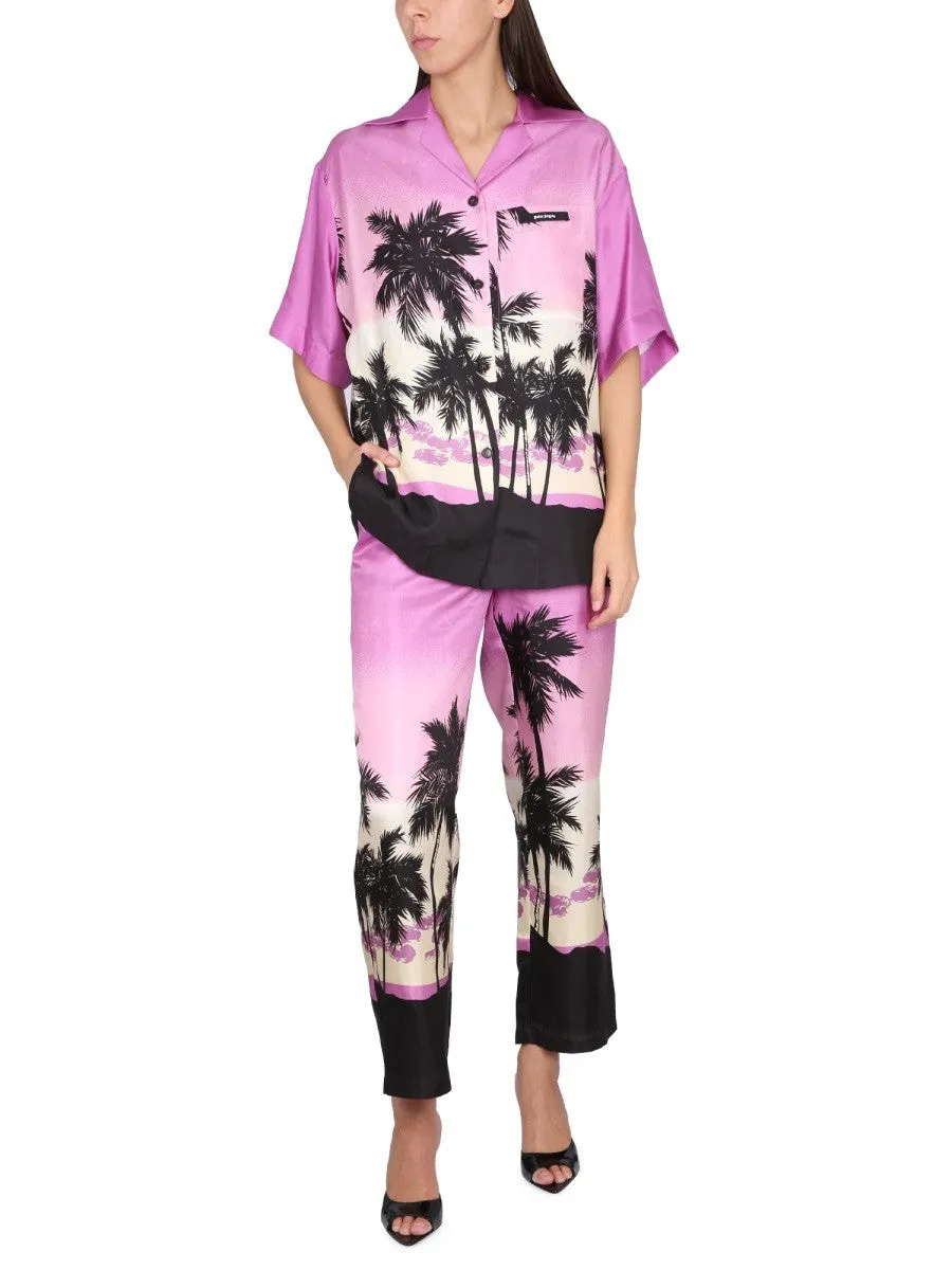 Palm Angels PANTS WITH SUNSET PRINT sold by Siebentaschen product image thumbnail 2