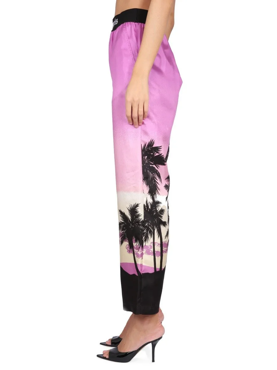 Palm Angels PANTS WITH SUNSET PRINT sold by Siebentaschen product image thumbnail 3