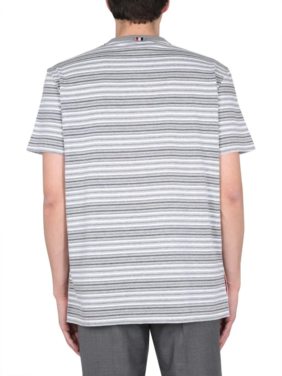 THOM BROWNE STRIPED T-SHIRT sold by Siebentaschen product image thumbnail 3