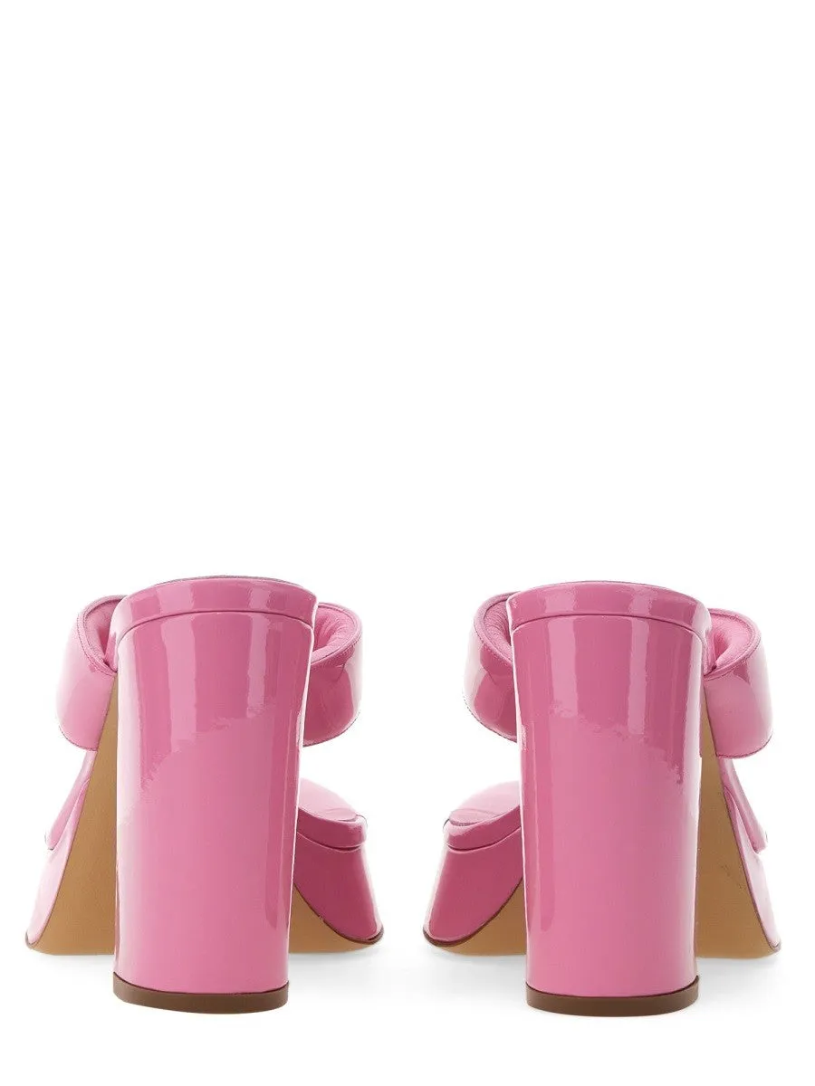 GIA BORGHINI PATENT SANDAL. sold by Siebentaschen product image thumbnail 3