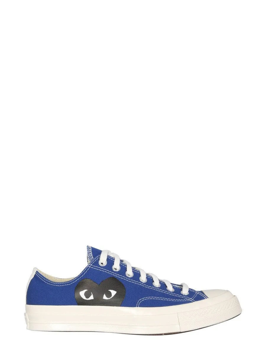 COMME DES GARCONS PLAY CONVERSE LOW CHUCK 70 SNEAKER sold by Siebentaschen