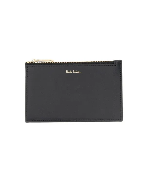 PAUL SMITH ZIPPERED CARD HOLDER sold by Siebentaschen