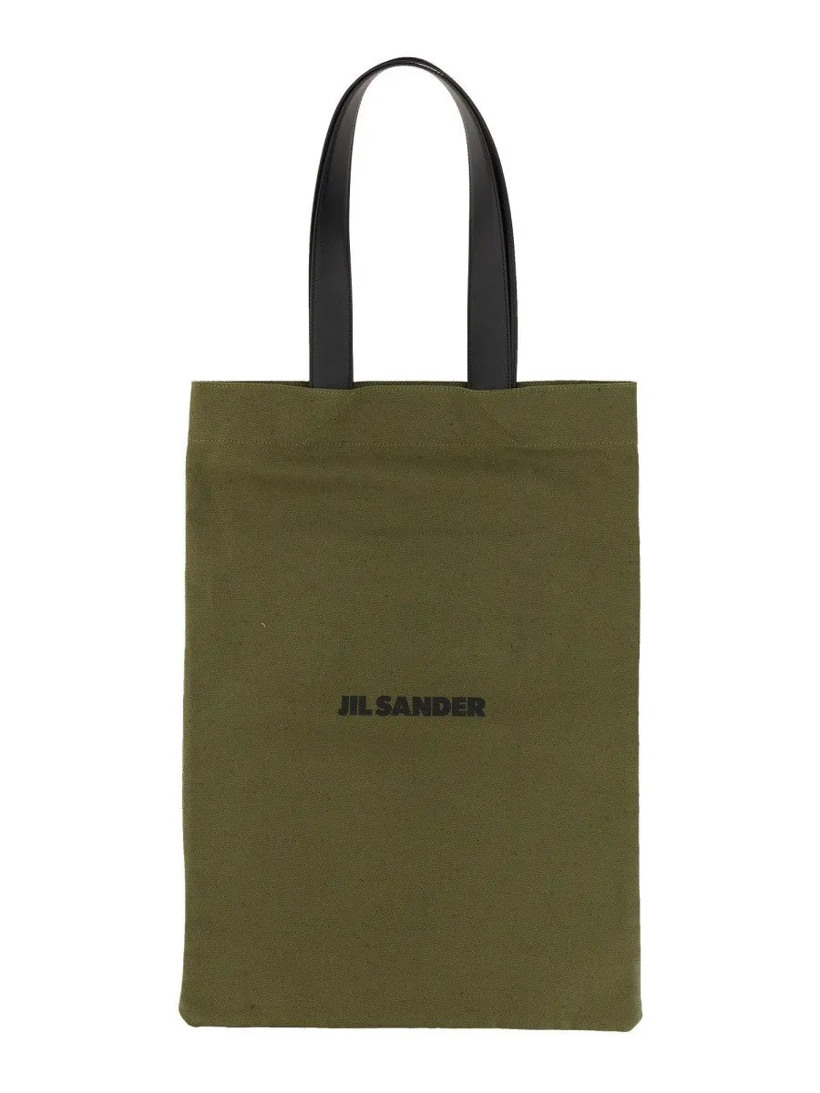JIL SANDER TOTE BAG WITH LOGO sold by Siebentaschen