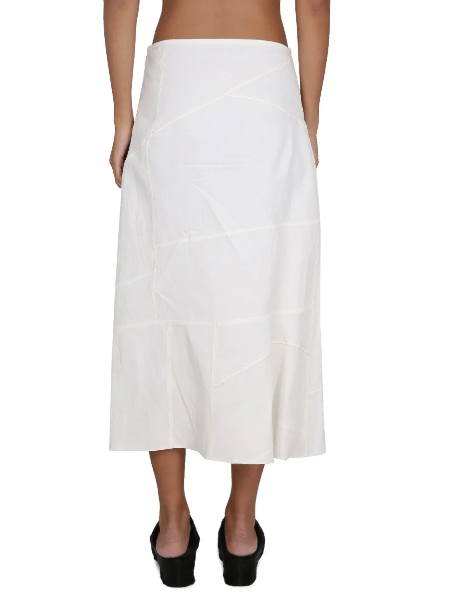 JIL SANDER COTTON SKIRT sold by Siebentaschen product image thumbnail 4