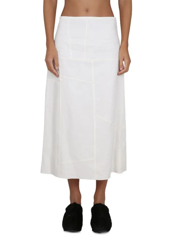 JIL SANDER COTTON SKIRT sold by Siebentaschen