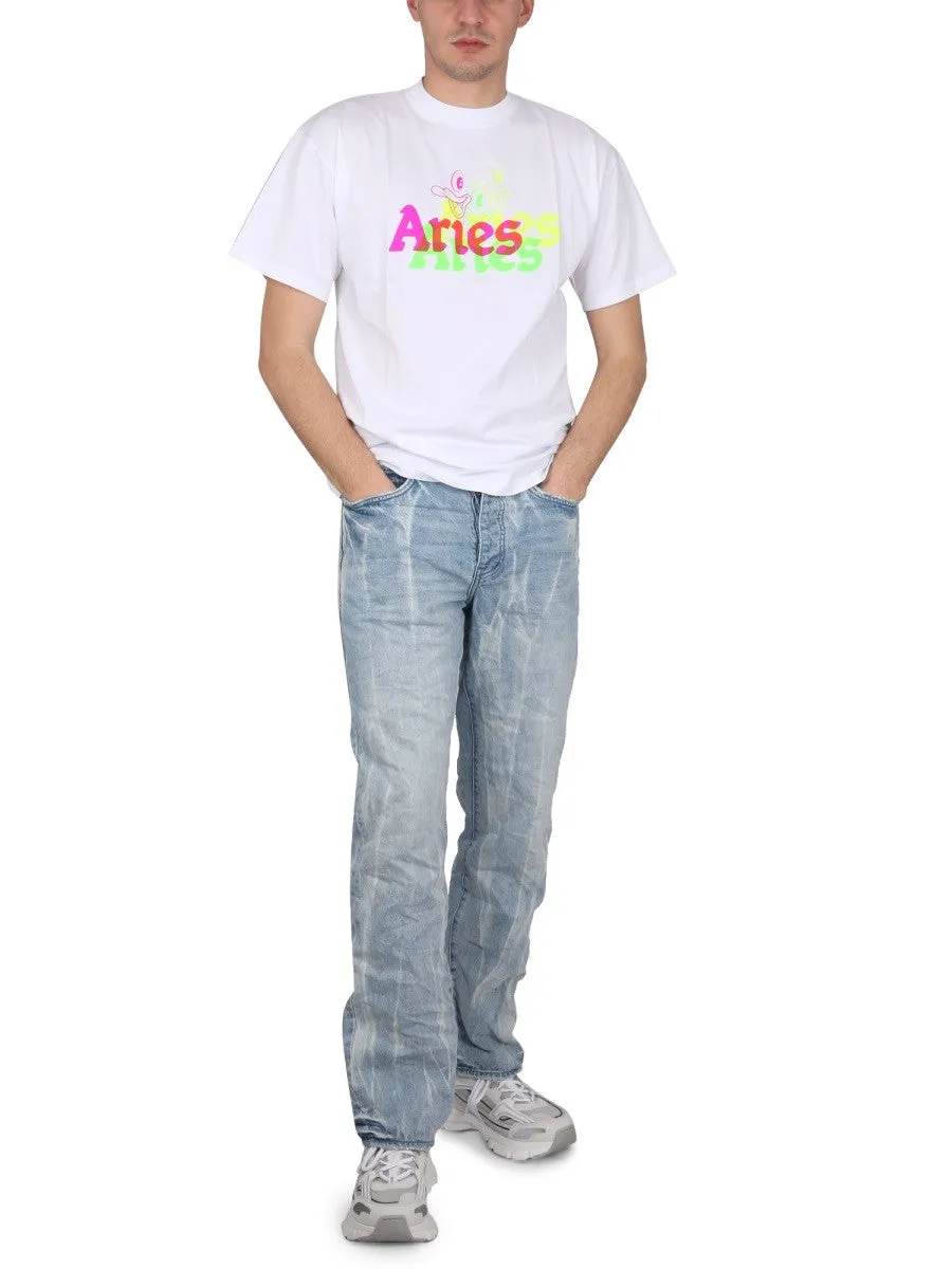 ARIES TRIPPY AYE DUCK T-SHIRT sold by Siebentaschen product image thumbnail 2