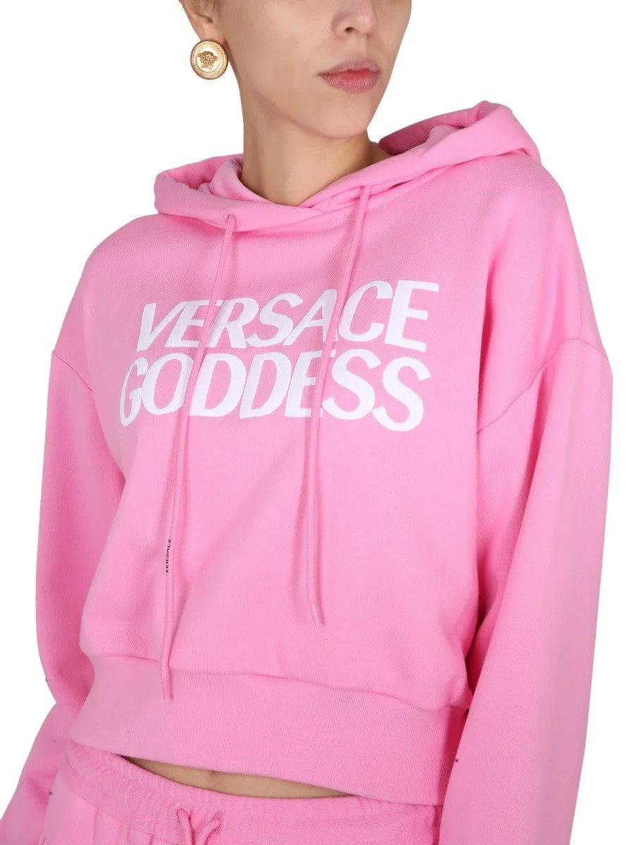 Versace CROPPED SWEATSHIRT sold by Siebentaschen product image thumbnail 4