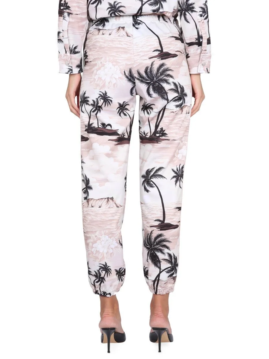 Palm Angels ISLAND PRINT PANTS sold by Siebentaschen product image thumbnail 4